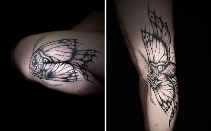 Hidden Legs Arms Bending Tattoos Veks Van Hillik 637B861F67166 700