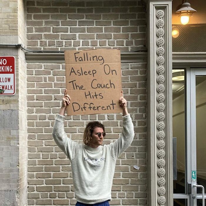 Clever Dude With Sign Protesting Annoying Things 64Ef4E5B7Fa9B 700