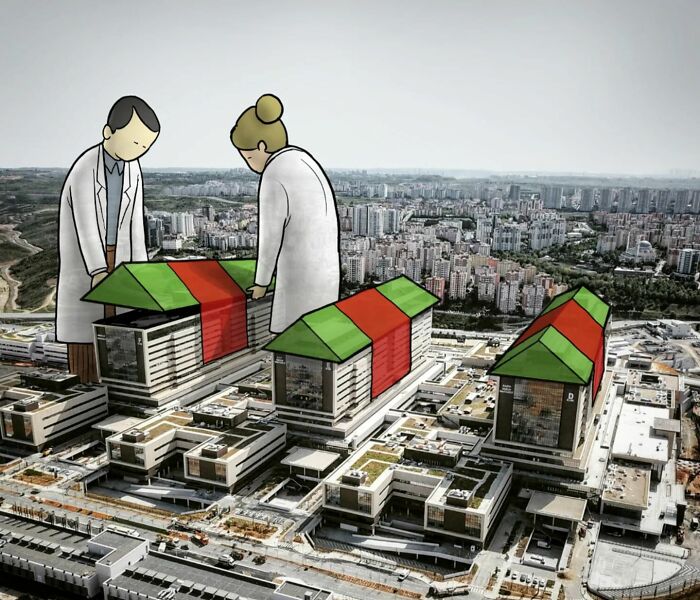 The Architect Who Inserts Fun Illustrations About Buildings And Other Constructions New Pics 659E93E27C3A2 700