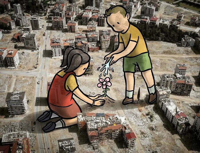 The Architect Who Inserts Fun Illustrations About Buildings And Other Constructions New Pics 659E93E54A8Ca 700