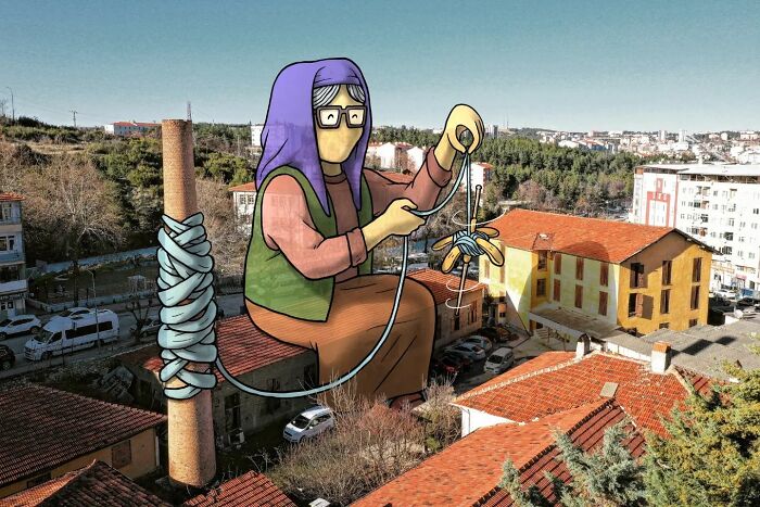The Architect Who Inserts Fun Illustrations About Buildings And Other Constructions New Pics 659E9418B833B 700