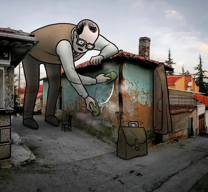 The Architect Who Inserts Fun Illustrations About Buildings And Other Constructions New Pics 659E94332474C 700