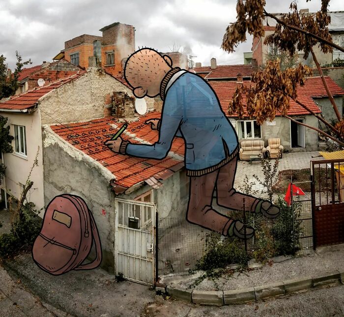 The Architect Who Inserts Fun Illustrations About Buildings And Other Constructions New Pics 659E943636251 700