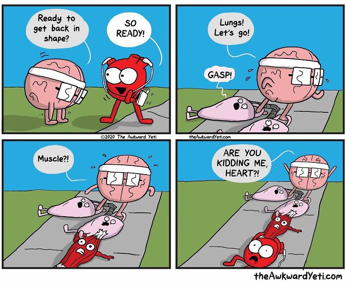 Battle Royale The Hilarious Showdown Between Heart and Brain in Comic Form New Pics 6617f7fe062d0 700 1