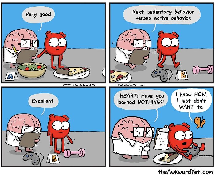Battle Royale The Hilarious Showdown Between Heart and Brain in Comic Form New Pics 6617f843aaf3e 700 1