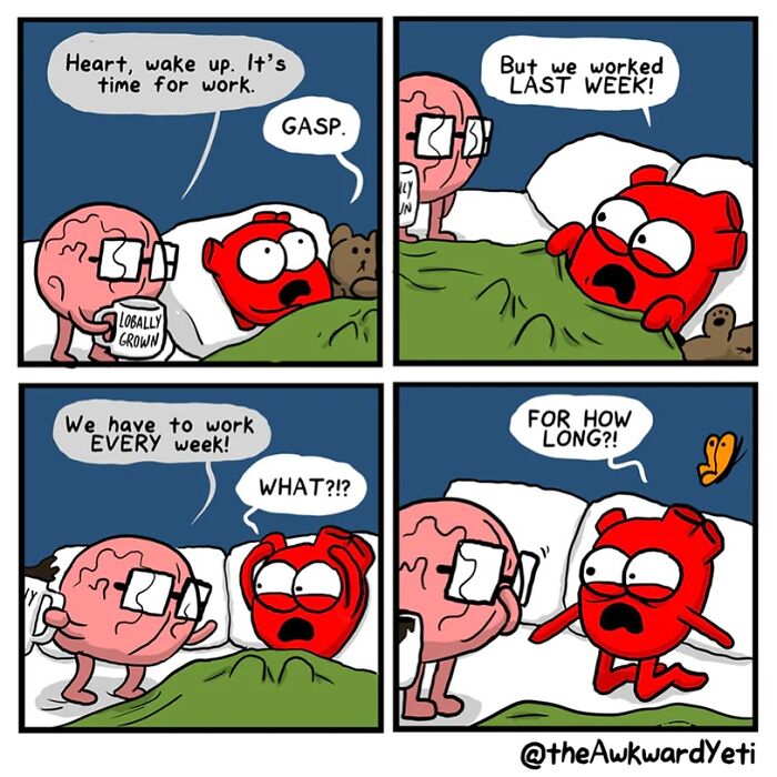 Battle Royale The Hilarious Showdown Between Heart and Brain in Comic Form New Pics 6617f84a2c2e2 700 1