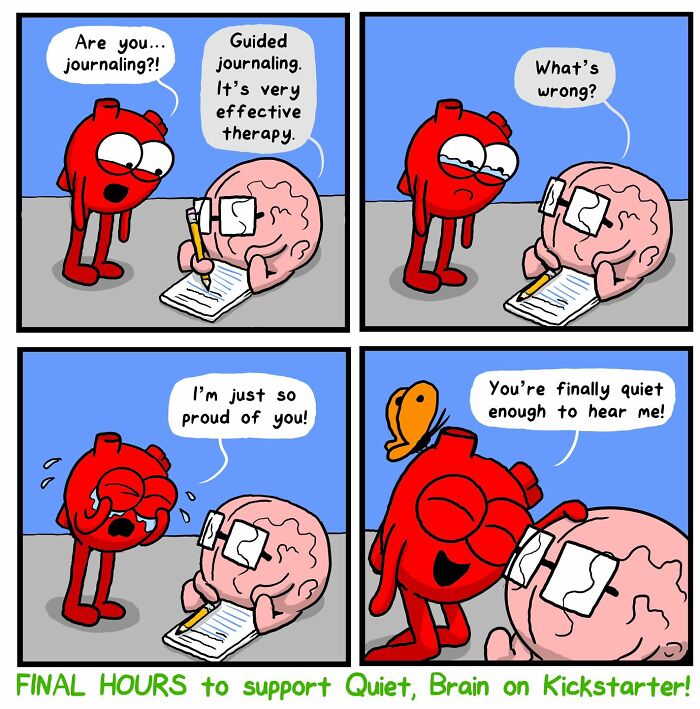 Battle Royale The Hilarious Showdown Between Heart and Brain in Comic Form New Pics 6617f86d4f114 700 1