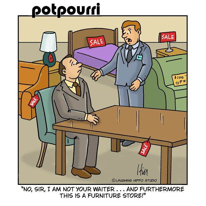 30 Hilarious OnePanel Comics Featuring Silly Situations