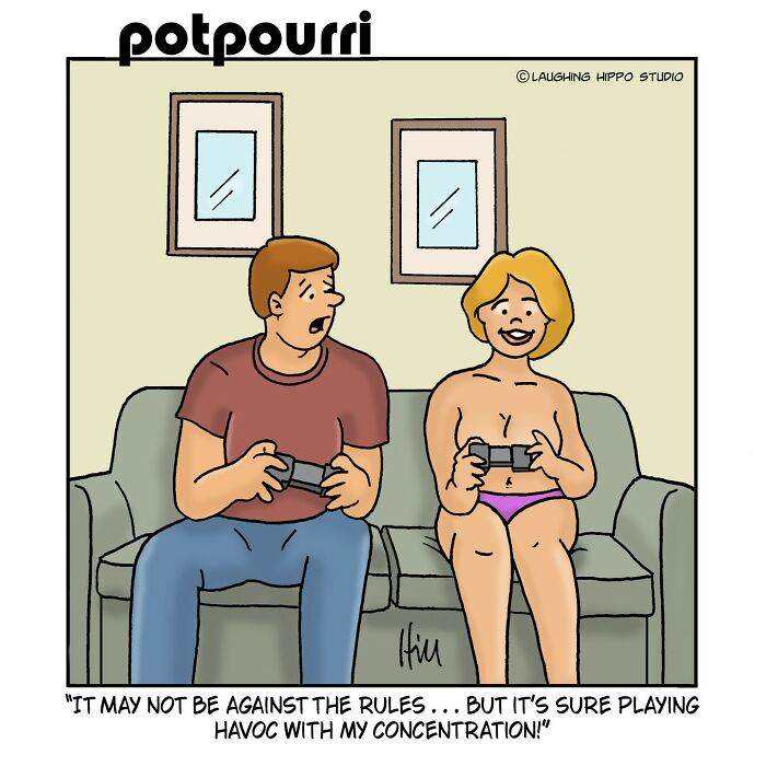 30 Hilarious OnePanel Comics Featuring Silly Situations