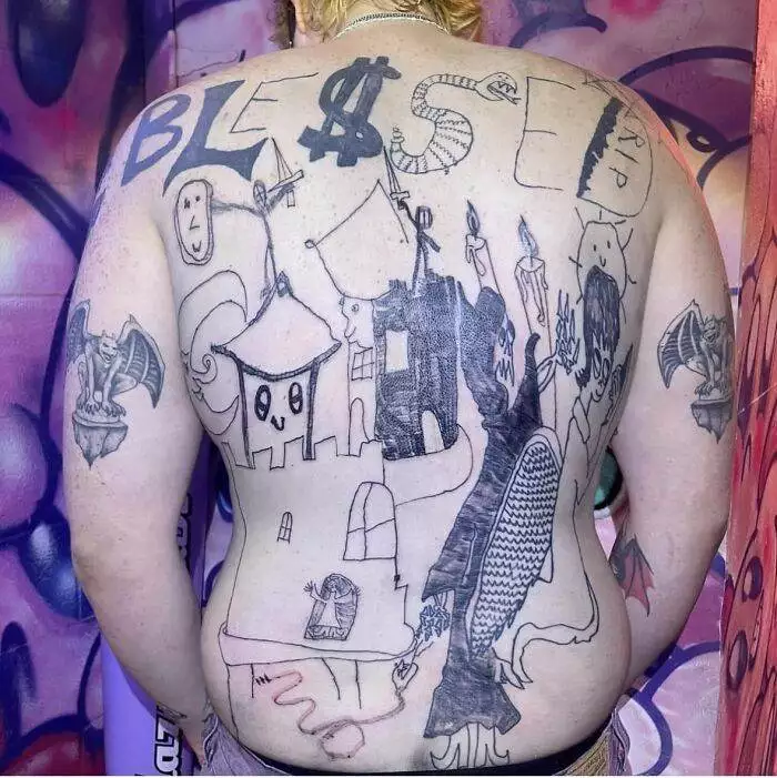 Funny Horrible Tattoo Shaming Pics 65B277535878B 700