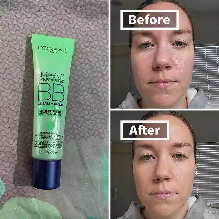 66Fbe96Ee1521 Loreal Paris Makeup Magic Skin Beautifier Bb Cream Tinted Moisturizer Anti Redness