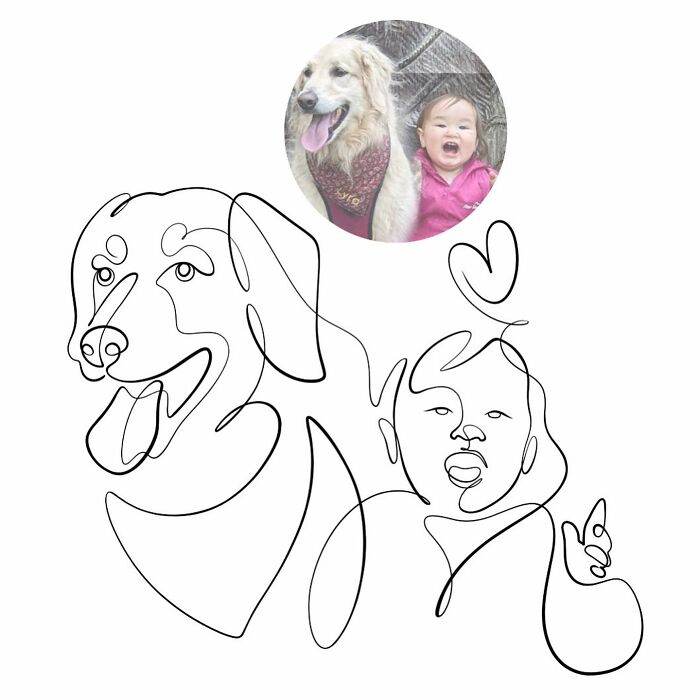 One Line Wonders The Artist Captivating the Internet 28 Pics 66f3b37988c9d 700