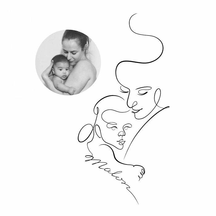 One Line Wonders The Artist Captivating the Internet 28 Pics 66f3b383b2fe1 700