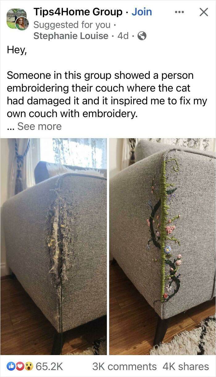 30 Times People Visibly Repaired Their Broken Items And Made Them Even Cooler