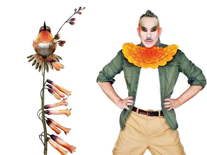 31 Everyday Objects Transformed into Beautiful NatureInspired Costumes