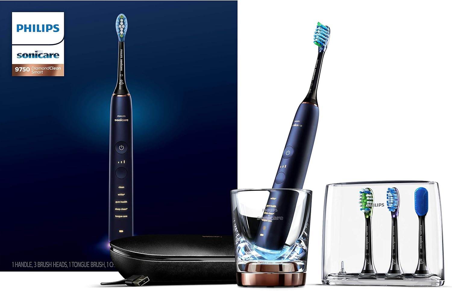 Philips Sonicare DiamondClean Smart 9500 Electric Toothbrush