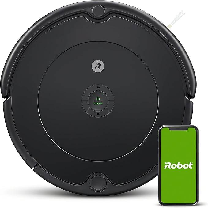 iRobot Roomba 694 Robot VacuumWiFi Connectivity, Personalized Cleaning Recommendations, Works with Alexa, Good for Pet Hair, Carpets, Hard Floors, SelfCharging