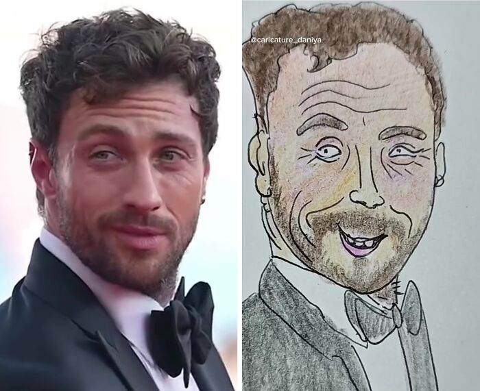 20 Hilarious Portraits by This Artist That Take Caricature to a Whole New Level of Absurdity