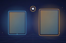 Two Tablets Side By Side, Illustration For The Ipad A16 Vs Ipad 10Th Generation Comparison