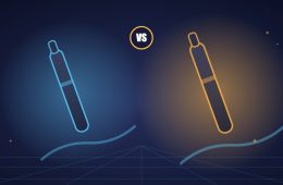 Two Personal Water Filter Straws Over A Stream, Illustration For The Lifestraw Personal Vs Peak Series Comparison