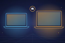 Two Laptops Side By Side, Illustration For The Macbook Air 15Inch M5 Vs M4 Comparison