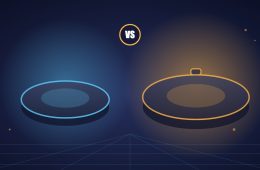Two Robot Vacuums Side By Side, Illustration For The Roomba 115X Combo Vs Roomba 105 Comparison